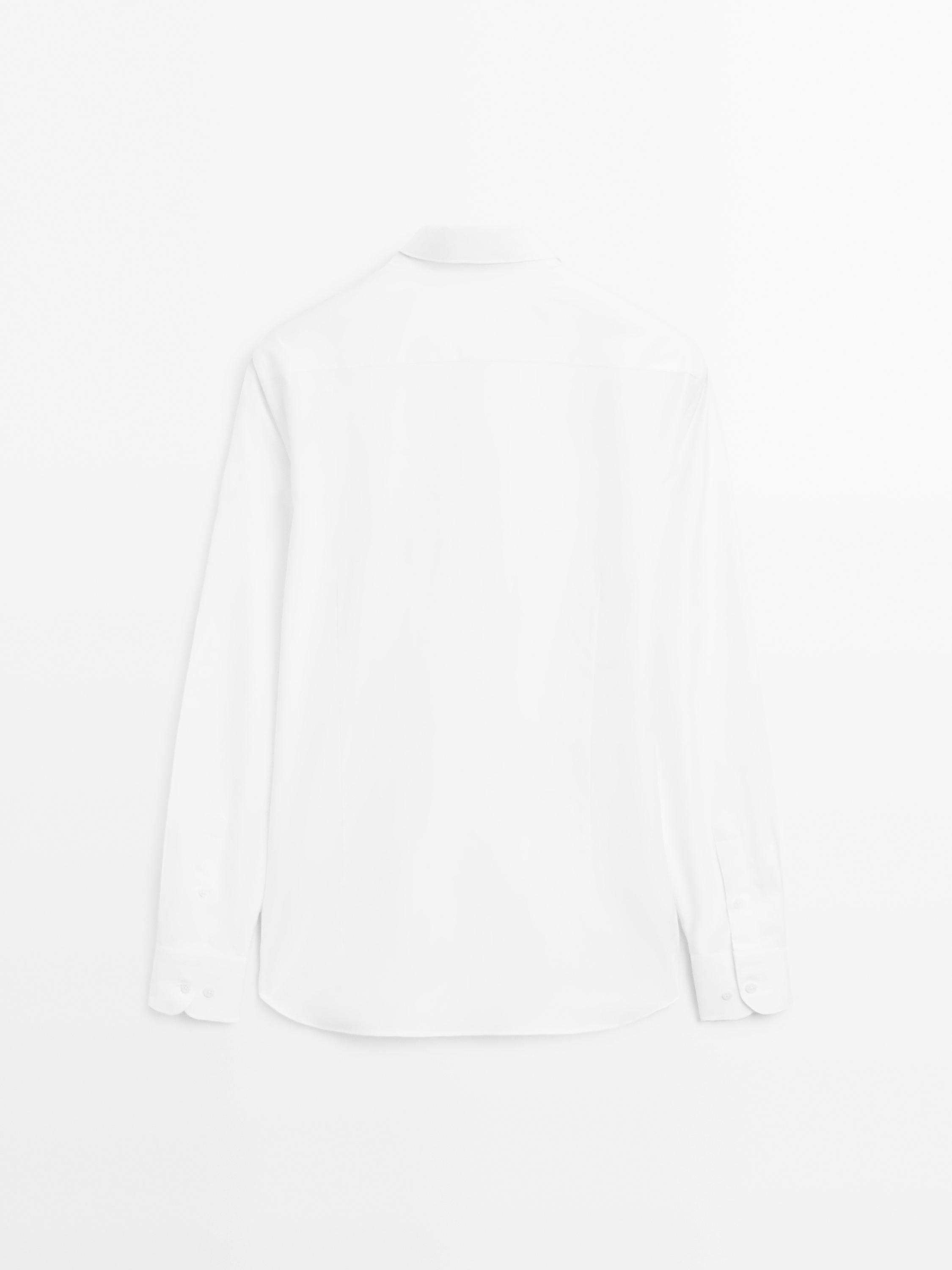 Chemise slim 100 % coton